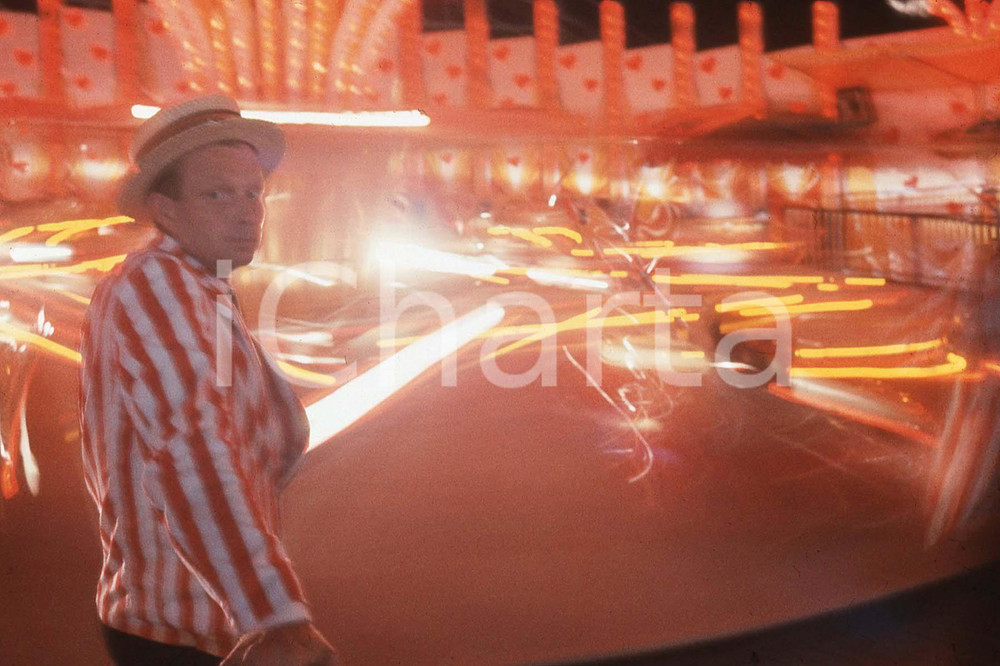 Fotografia d epoca originale 1980 LEE BALTERMAN Magic luna park 35mm vintage slide 1 1
