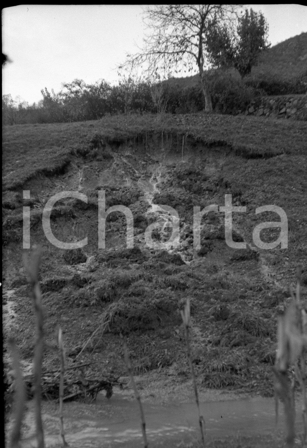 nov 1951 BIONE Val Sabbia (BS) frana del terreno NEGATIVO ORIGINALE_ Negativo originale in bianco e nero su pellicola.  E' SEVERAMENTE VIETATA LA RIPRODUZIONE.TUTTI I DIRITTI SONO RISERVATI.ICharta mette in vendita, sul negozio eBay e in esclusiva sul sito "icharta" il proprio archivio composto da numerose diapositive e negativi fotografici d'epoca, tutti originali e autentici.Si tratta di uno sguardo inedito sull'attualità, la politica, la vita quotidiana, il gossip e la cultura, che fotografa il cambiamento della nazione (e non solo) tra il 1890 ed il 1990 circa. Un'occasione unica per il mercato del collezionismo, che vede finalmente disponibile un archivio eccezionale per vastità, tematiche e condizioni, in un settore (il negativo fotografico e la diapositiva) di assoluta novità e dalle interessanti prospettive di investimento. CONDIZIONI:FAIR/discretoFORMATO: cm 6 x 9 originale e autentica 1