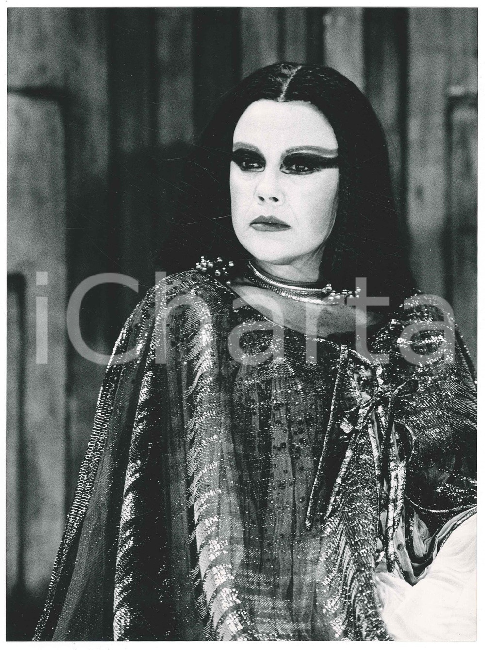 Fotografia d epoca originale 1988 TEATRO Antonio e Cleopatra  Valeria MORICONI Foto 18x24 1
