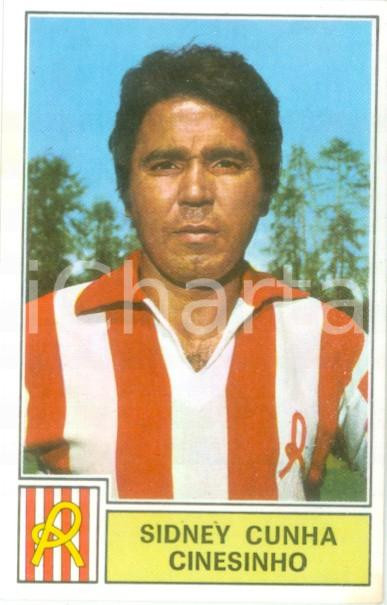 Oggetto da collezione cartaceo PANINI  CALCIATORI 1971 1972 Figurina CINESINHO Sidney CUNHA Lanerossi VICENZA 1