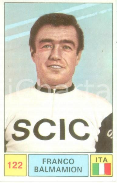 Oggetto da collezione cartaceo PANINI SPRINT 1971 Figurina Franco BALMAMION n. 122 Ciclismo Sponsor SCIC 1 1