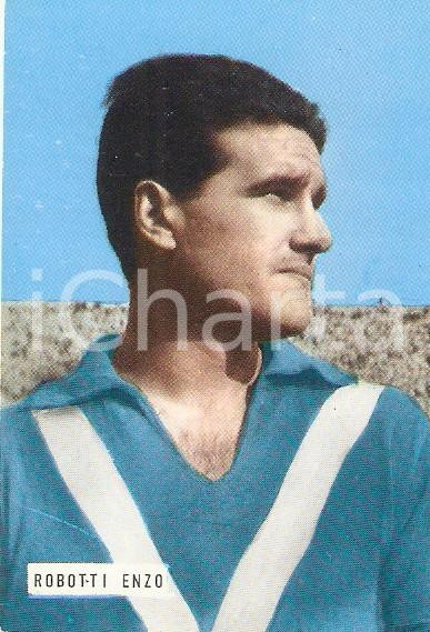 Oggetto da collezione cartaceo EDIZIONI FOTO CALCIO  1965  1966 Figurina Enzo ROBOTTI 29 BRESCIA 1 1