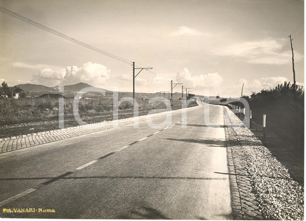 Fotografia d epoca originale 1935 ROMA La via APPIA RomaVelletri Cemento SOLIDITIT  Foto 2 1