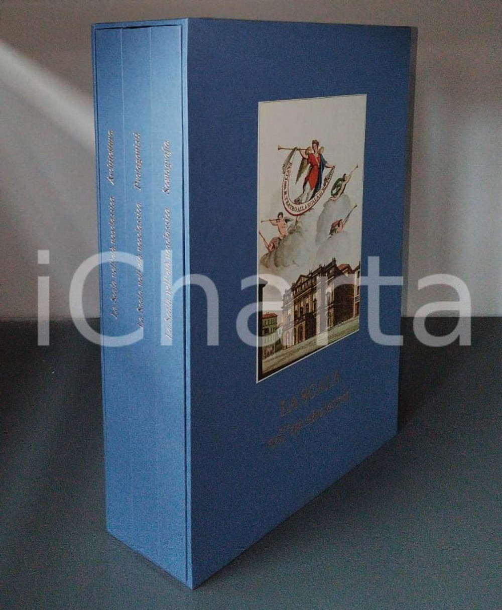 Libro, pubblicazione d epoca 1983 AA.VV La Scala dell età neoclassica EDIZIONI IL POLIFILO 3 voll. 1