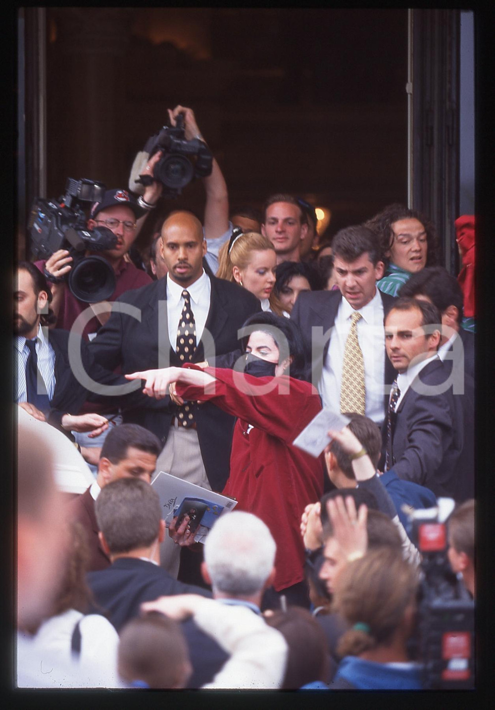 Fotografia d epoca originale 35mm vintage slide 1997 MILANO Michael JACKSON History World Tour 6 1