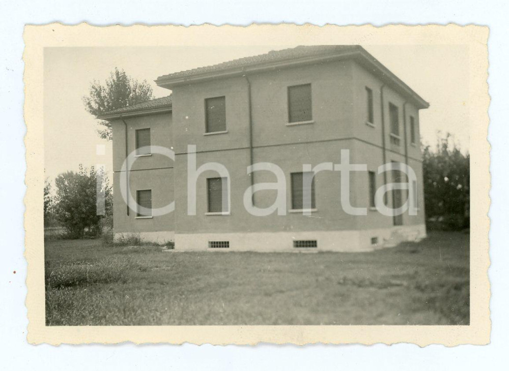 Fotografia d epoca originale 1960 ca SCANDOLARA RAVARA Nuovo oratorio maschile  Foto 9x6 cm 1