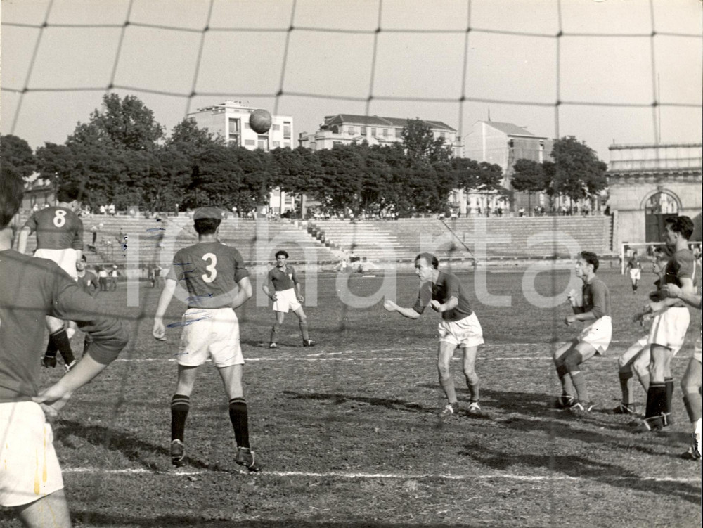 Fotografia d epoca originale 1954 BOLOGNA Calcio SAMPDORIABOLOGNA  Partita  Foto 3 1
