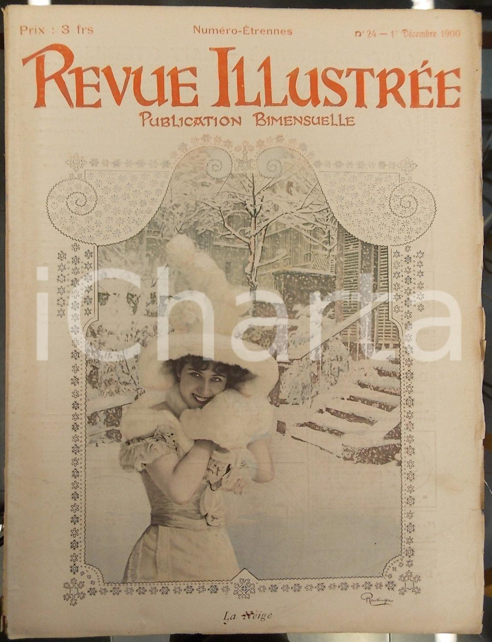 Giornale, rivista storica 1900 REVUE ILLUSTREE L'ALLEMAGNE à l'Exposition de 1900 *Année XV n° 24 1