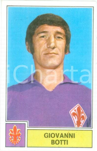 Oggetto da collezione cartaceo PANINI CALCIATORI 1971  1972 Figurina Giovanni BOTTI Serie A FIORENTINA 2 1