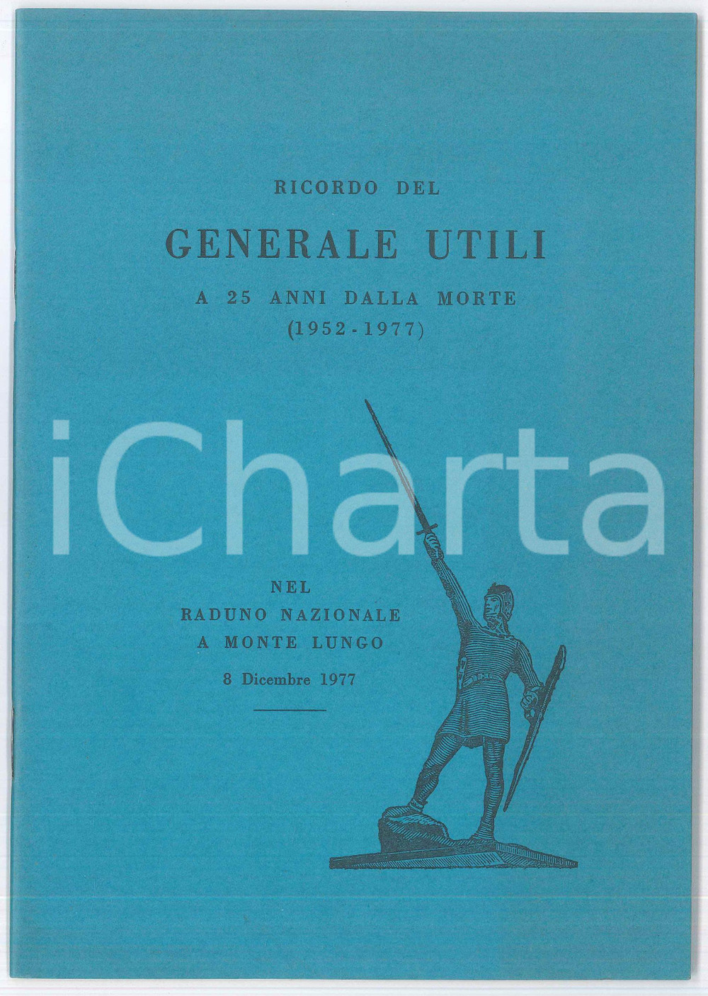 Libro, pubblicazione d epoca 1977 Giuseppe GEROSA BRICHETTO Ricordo generale Utili a 25 anni dalla morte 3 1
