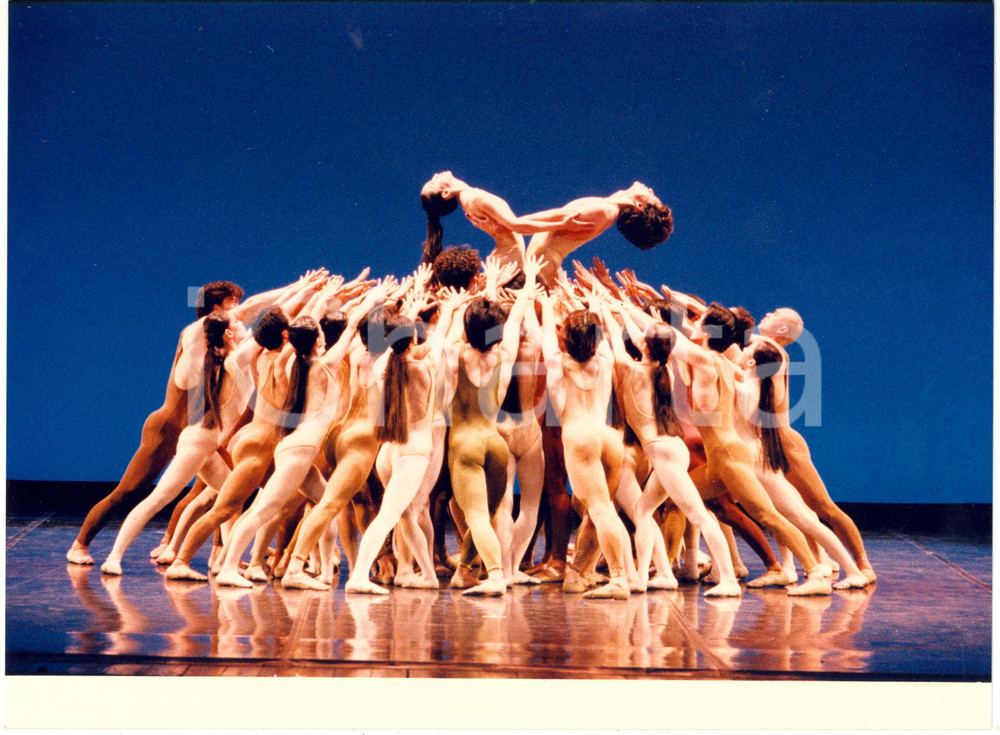 Fotografia d epoca originale 1995 ca MILANO Teatro alla Scala  TOKYO BALLET  Foto 24x18 cm 1