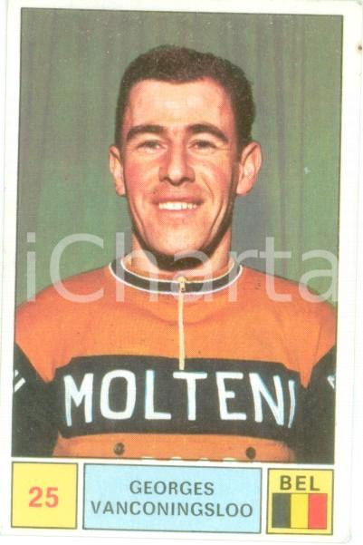 Oggetto da collezione cartaceo PANINI  SPRINT 1971 Figurina valida Georges VANCONINGSLOO n 25 Ciclismo MOLTENI 1