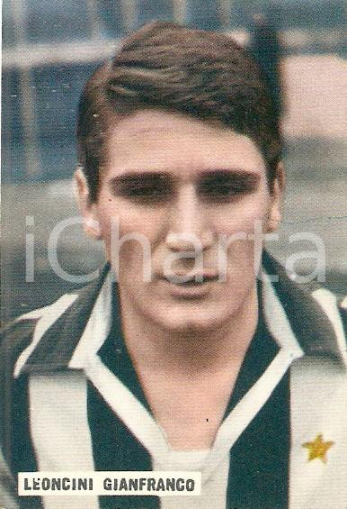 Oggetto da collezione cartaceo EDIZIONI FOTO CALCIO CALCIATORI 1965 Figurina Gianfranco LEONCINI 108 JUVENTUS 1