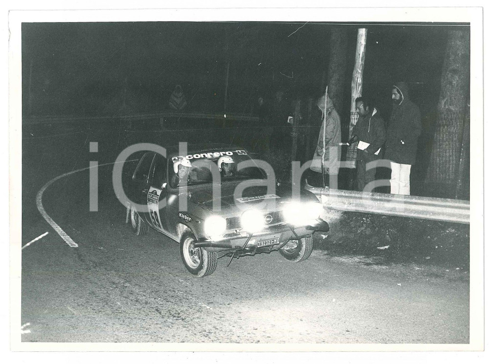Fotografia d epoca originale 1974 SANREMO RALLY Opel ASCONA Simonetta DEL MAZZA Enrica MARENGHI Foto 5 1