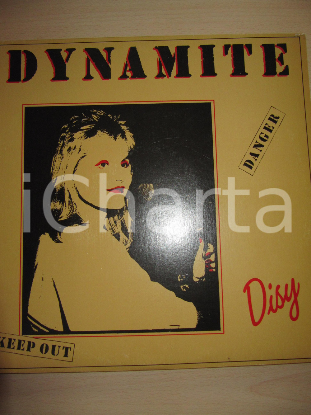 Oggetto da collezione cartaceo 1987 VINILE DYNAMITE by DISY Sexy version ITALODISCO Anna GOTTI Ezio FRANZONI 1 1