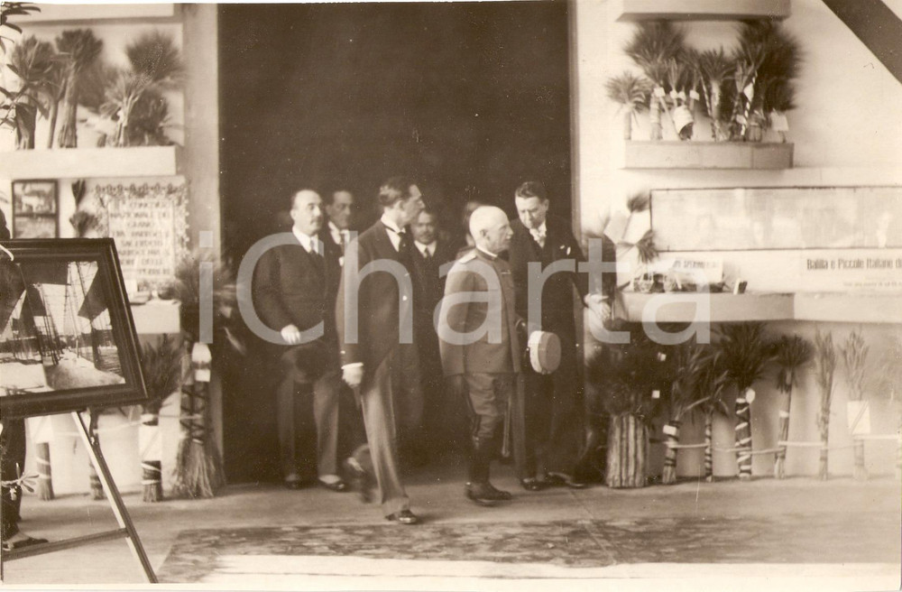 Fotografia d epoca originale 1932 ROMA Visita del Re a mostre agricole VILLA UMBERTO  Foto 2 1