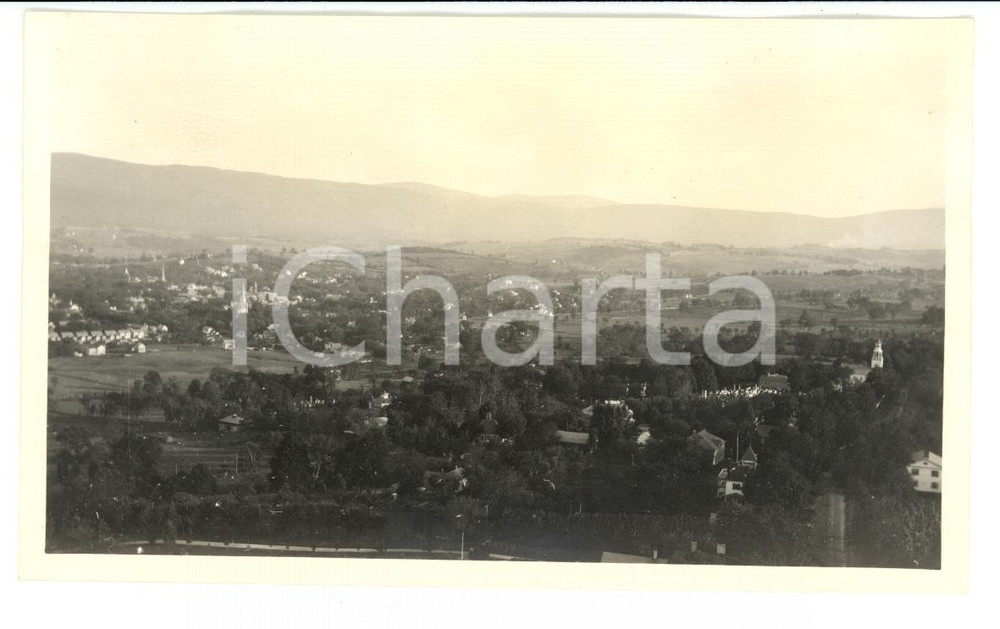 Fotografia d epoca originale 1912 BENNINGTON Vermont View from the BATTLE MONUMENT  Photo 3 1