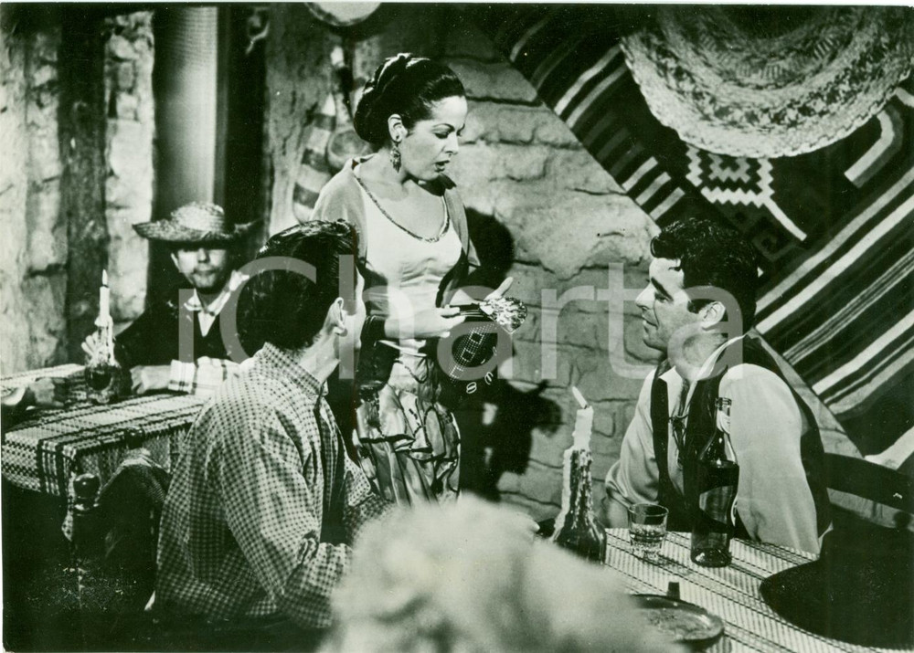 Fotografia d epoca originale 1957 DOMINO KID Foto di scena con Rory CALHOUN 2 1