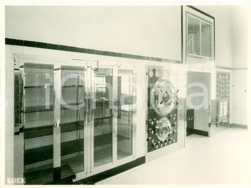 Fotografia d epoca originale 1934 ROMA Cucine ACHILLE ACHILLI ospedale sanatoriale MUSSOLINI Fotografia 1