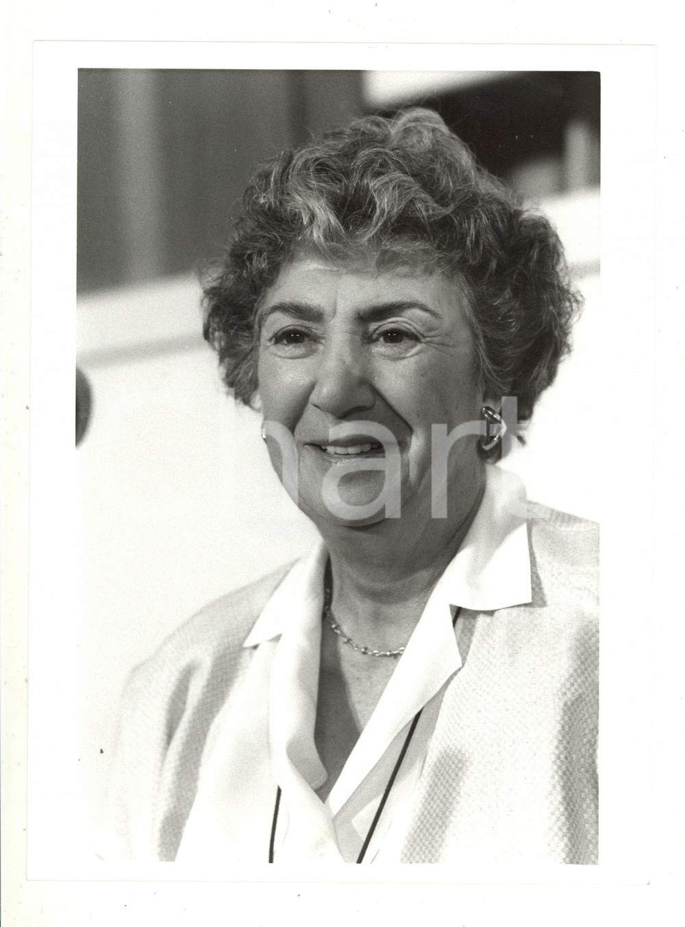 1984 VENEZIA Mostra del Cinema - Florence MALRAUX (1) - Foto 18x24 Fotografia di agenzia. CONDIZIONI: GFORMATO: 18x24 cm  originale e autentica 1