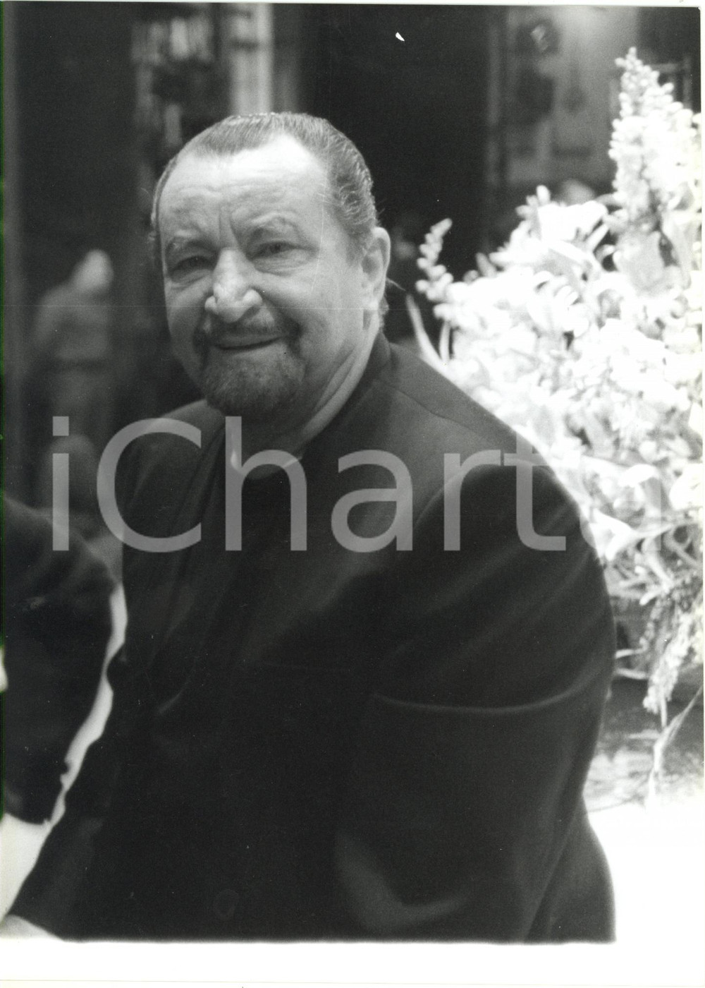Fotografia d epoca originale 1995 ca MILANO Teatro alla Scala  Maurice BÉJART  Ritratto coreografo 1