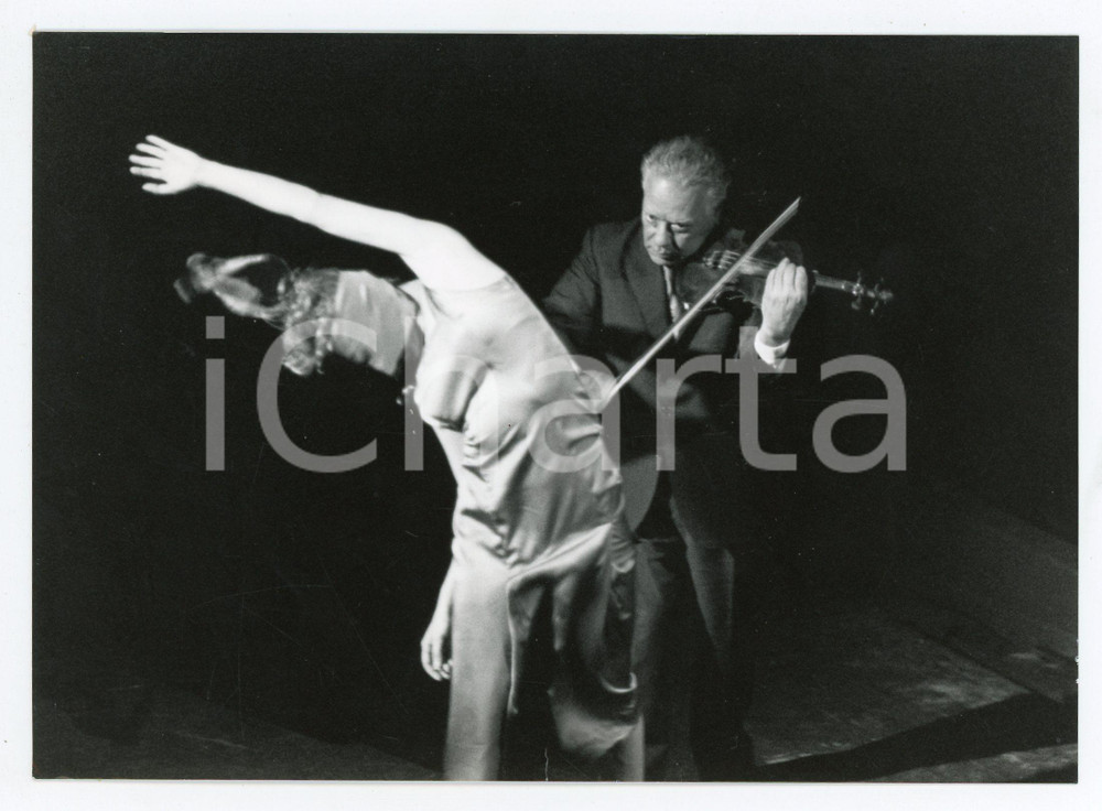 1991 ITALIA - DANZA Adriana BORRIELLO Massimo COEN in "Contrappunti" - Foto Fotografia di agenzia. CONDIZIONI:GOOD/buonoFORMATO: 17x12 cm originale e autentica 1