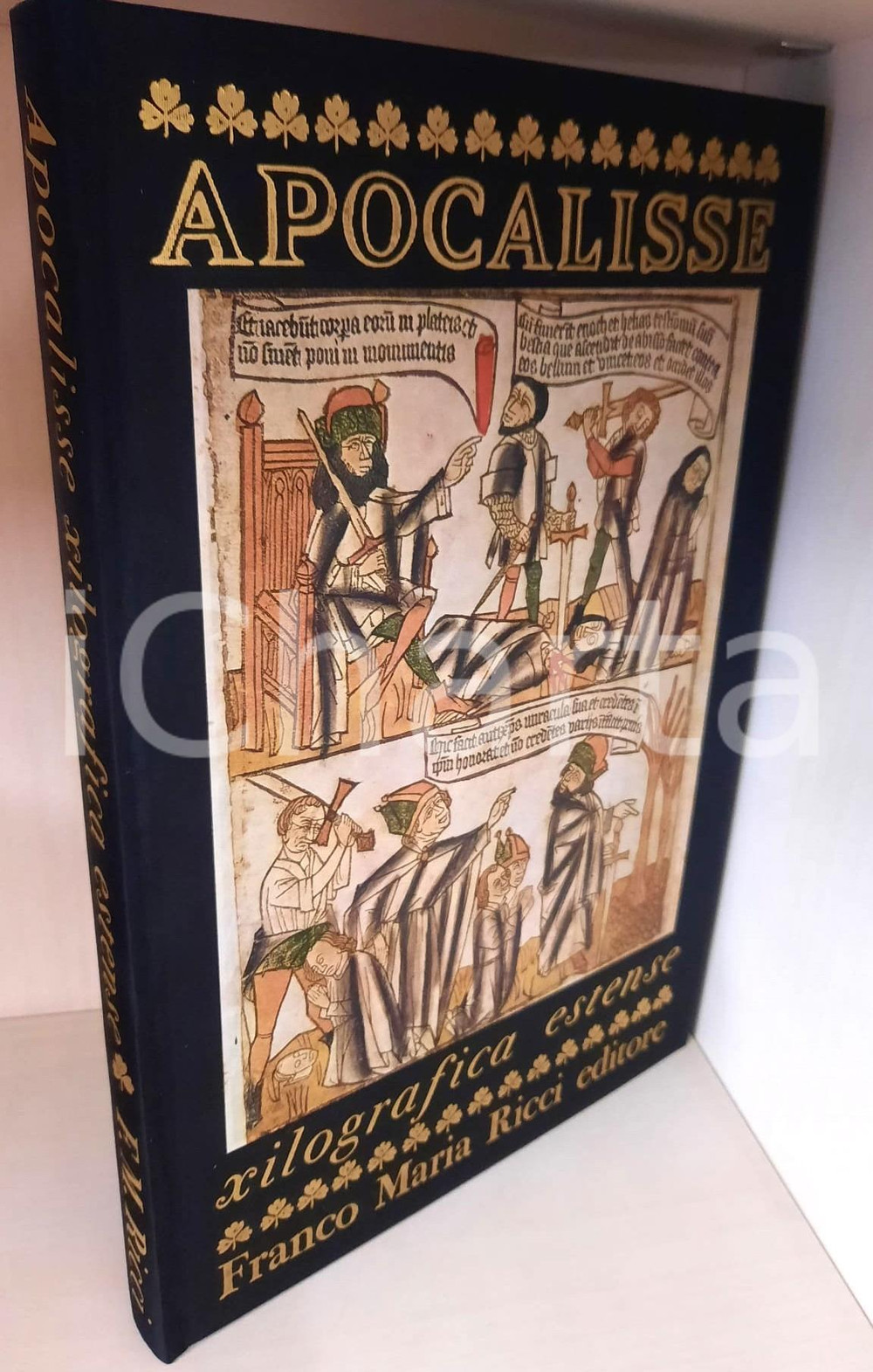 Libro, pubblicazione d'epoca 1969 Apocalisse xilografica estense *FMR Franco Maria Ricci Editore 1