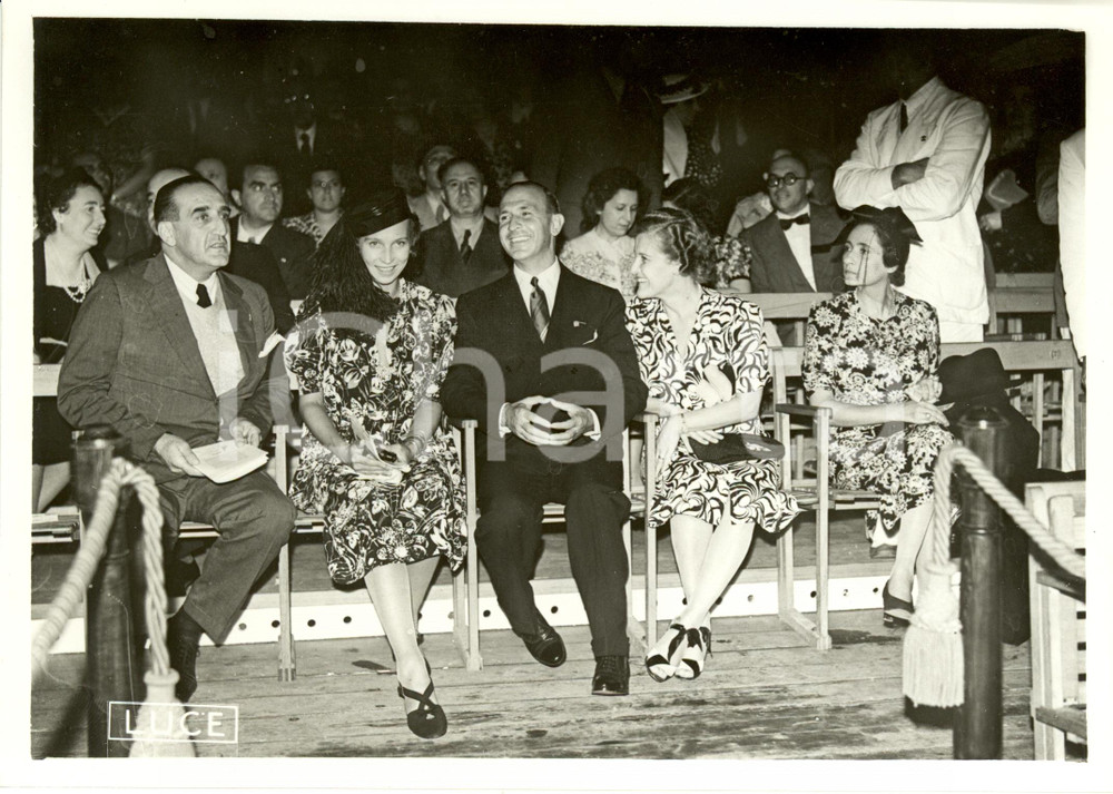 Fotografia d epoca originale 1938 ROMA Teatro DEI VENTIMILA Principessa PIEMONTE Isabeau di Pietro MASCAGNI 1