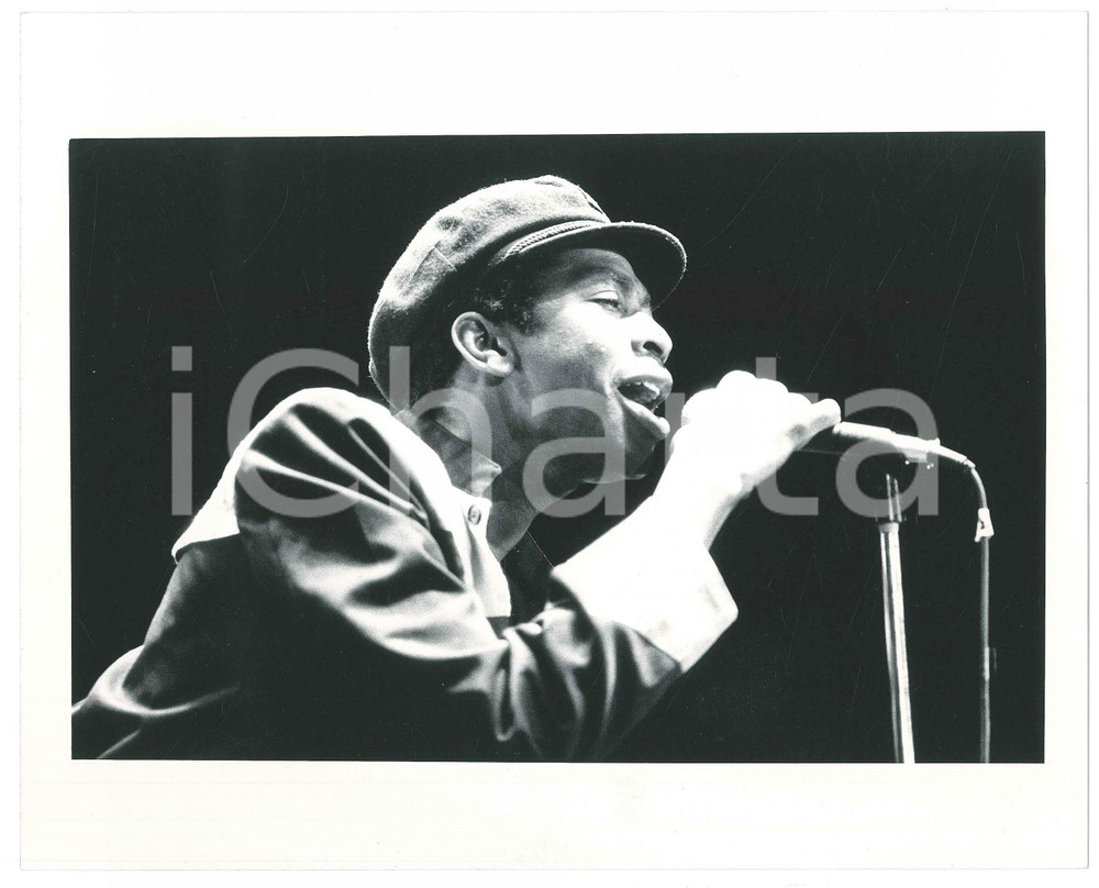 Fotografia d epoca originale 1988 TORINO Youssou N DOUR  Human Rights Now tour Foto 25x20 1 1