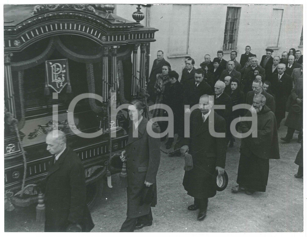 Fotografia d epoca originale 1944 MILANO Via Macconago  Azienda Agricola PEREGO  Funerali titolare Foto 7 1