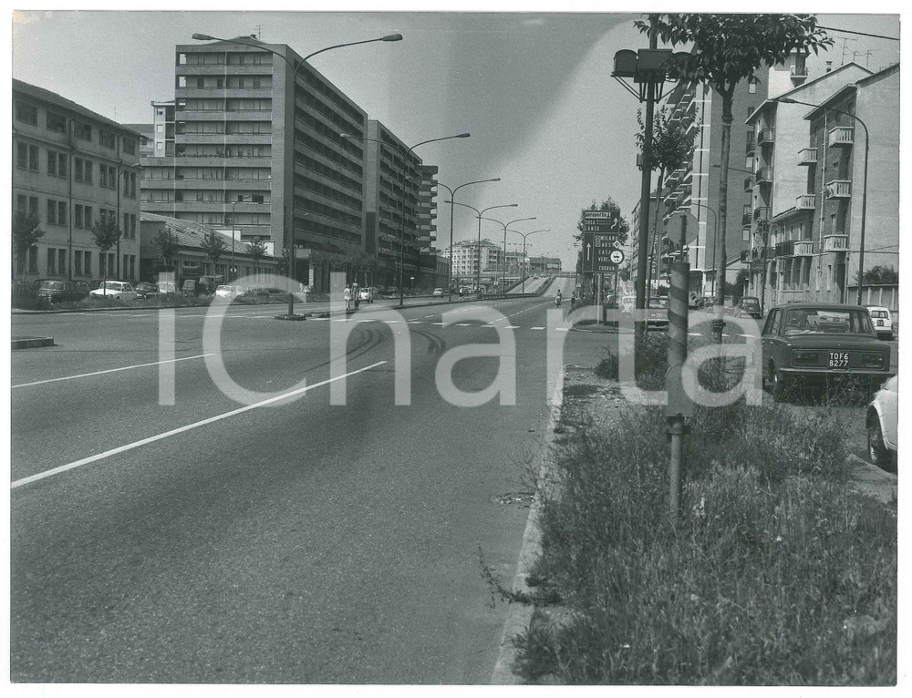 Fotografia d epoca originale 1973 TORINO MADONNA DI CAMPAGNA Corso Potenza angolo via Foligno Foto 2 1