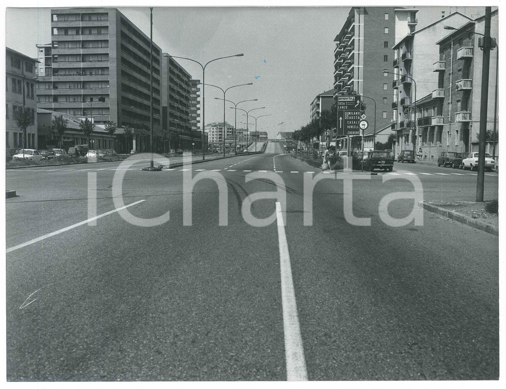 Fotografia d epoca originale 1973 TORINO MADONNA DI CAMPAGNA Corso Potenza angolo via Foligno 1 Foto 1