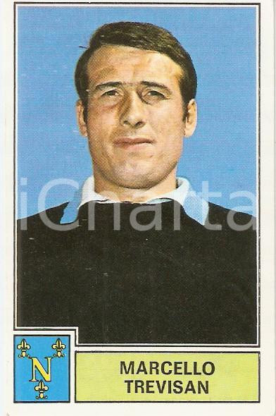 Oggetto da collezione cartaceo PANINI CALCIATORI 1971  1972 Figurina Marcello TREVISAN Serie A NAPOLI 4 1