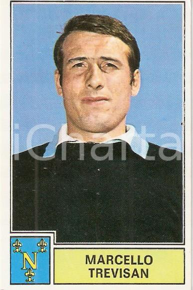 Oggetto da collezione cartaceo PANINI CALCIATORI 1971  1972 Figurina Marcello TREVISAN Serie A NAPOLI 3 1