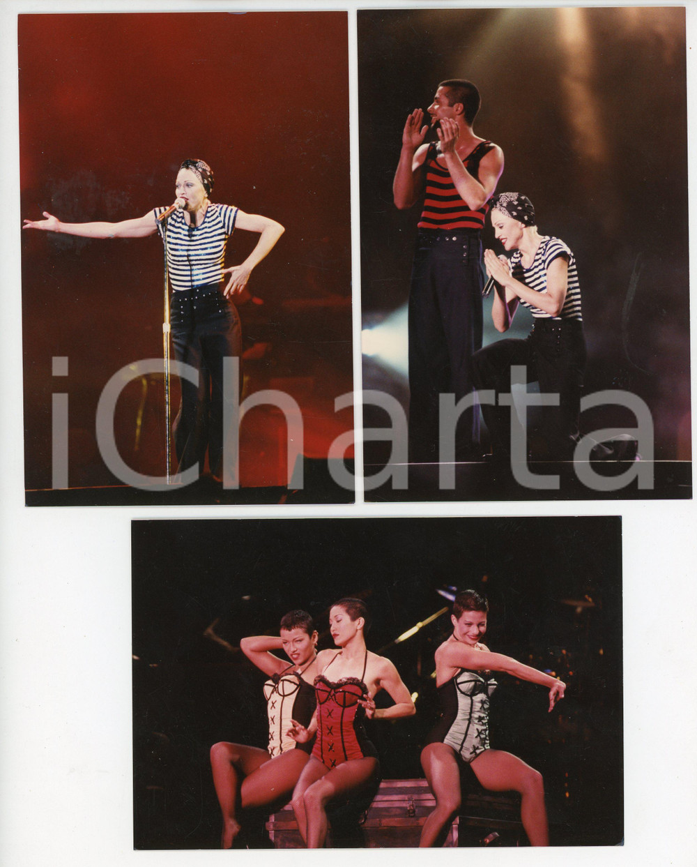 Fotografia d epoca originale 1993 LONDON Wembley Stadium MADONNA The Girlie Show Tour  Lotto 3 foto 1