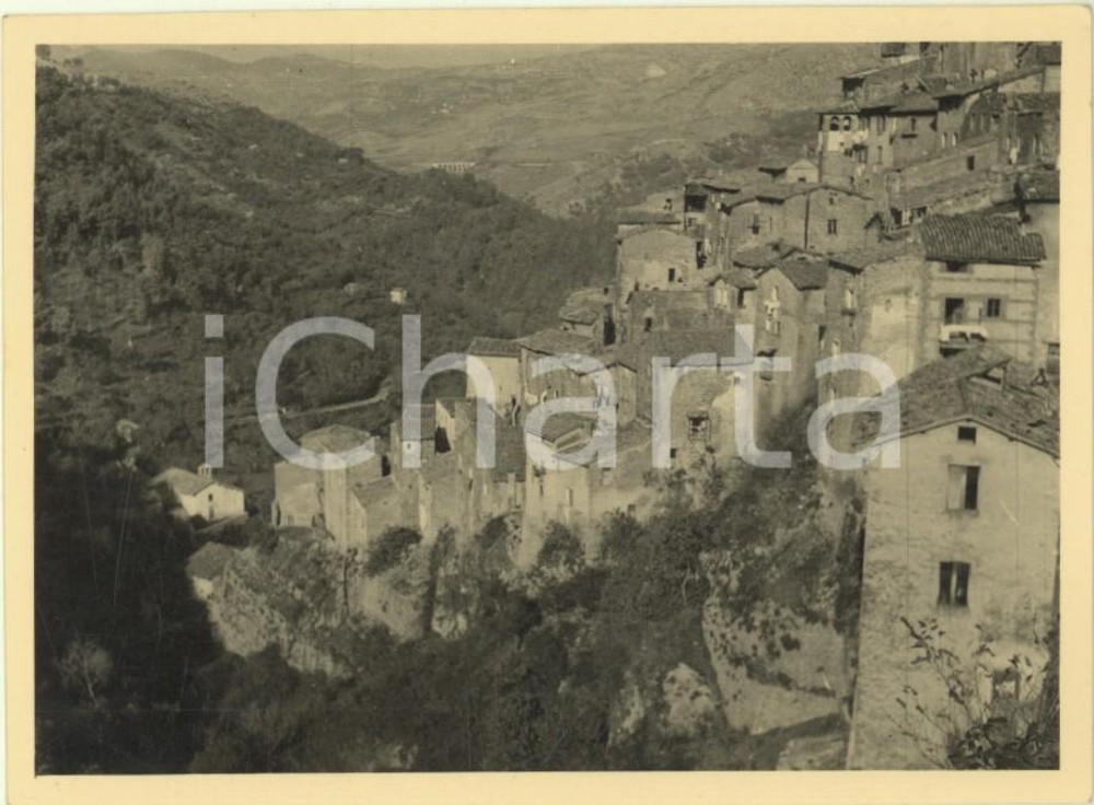 Fotografia d epoca originale 1960 ca ANTICOLI CORRADO RM Scorcio panoramico Foto 12x8 cm 6 1