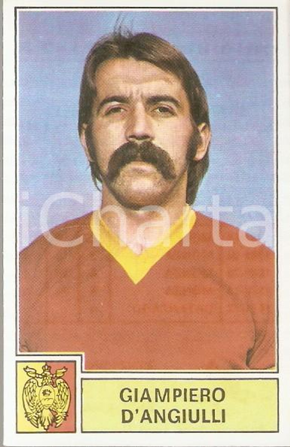 Oggetto da collezione cartaceo PANINI CALCIATORI 19711972 Figurina Giampiero D ANGIULLI Serie A CATANZARO 3 1