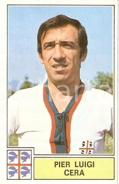 Oggetto da collezione cartaceo PANINI CALCIATORI 1971  1972 Figurina Pier Luigi CERA Serie A CAGLIARI 1 1