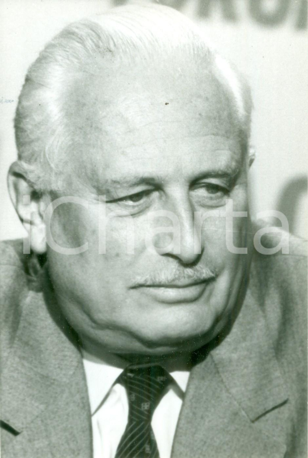Fotografia d epoca originale 1986 PARIS Ministro André GIRAUD  Ritratto Foto 1 1