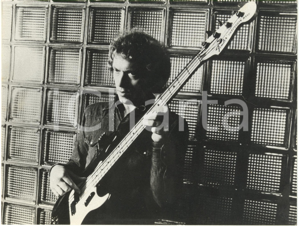 Fotografia d epoca originale 1990 ca MUSICA  David CHRISTIE  Ritratto del cantante Foto 24x18 1