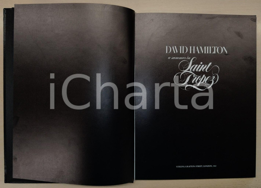 Libro, pubblicazione d epoca 1982 David HAMILTON A summer in SaintTropez  Ed. COLLINS  LONDON 1