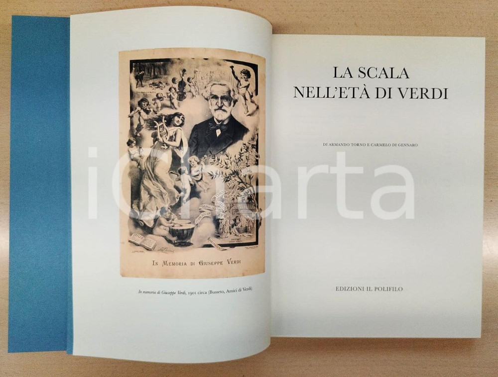 2001 Armando TORNO Carmelo DI GENNARO La Scala nell'età di Verdi POLIFILO Pubblicazione con copertina flessibile.EDITORE: Il Polifilo - Milano PAGINE: 170CONDIZIONI:FAIR/discreto Lievi segni d'usoFORMATO: 23x31 cm originale e autentica 1