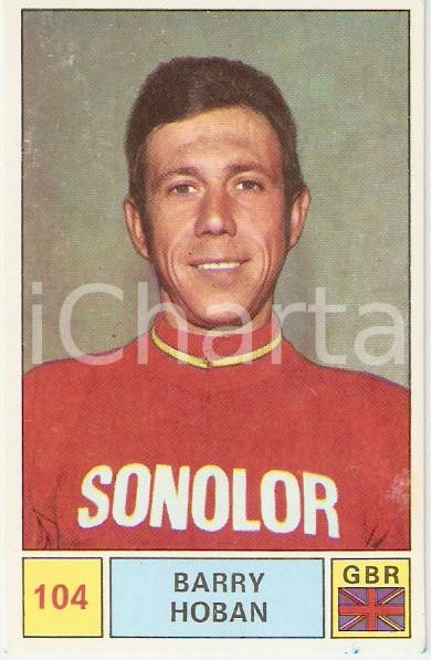 Oggetto da collezione cartaceo PANINI SPRINT 1971 Figurina Barry HOBAN n. 104 Ciclismo Sponsor SONOLOR 1 1