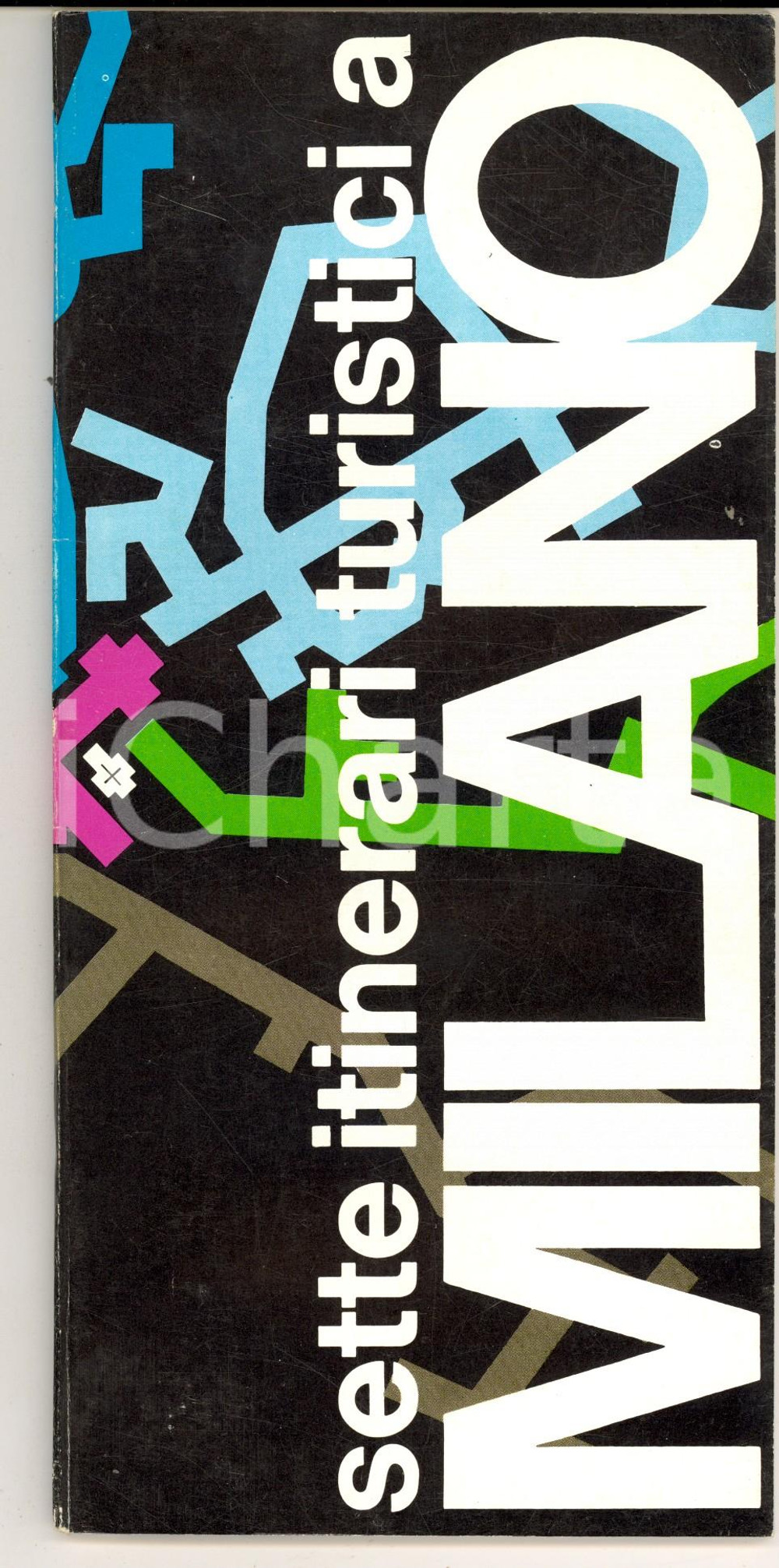 Materiale pubblicitario d’epoca 1974 MILANO Sette itinerari turistici Libretto Ente Provinciale TURISMO 60 pp. 1