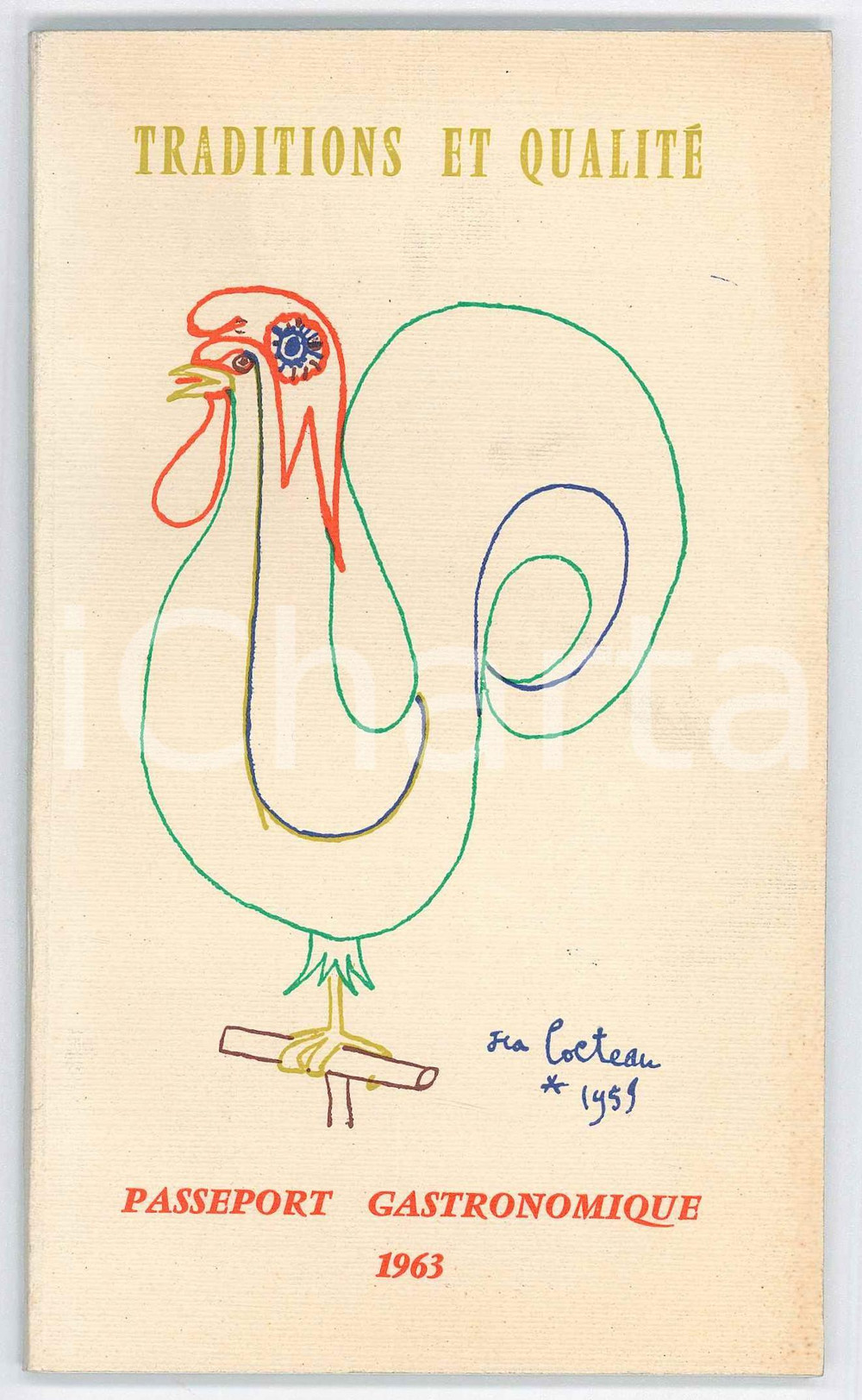 Libro, pubblicazione d epoca 1963 FRANCE Grands Restaurants Français et Etrangers Passeport Gastronomique 1