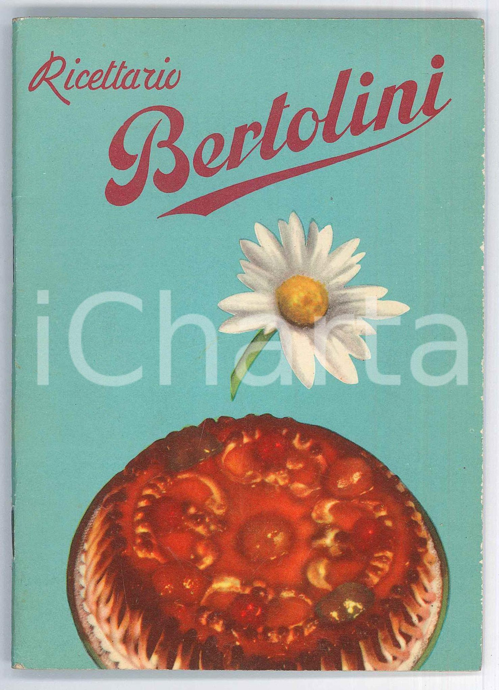 Libro, pubblicazione d epoca 1960 ca LIEVITO BERTOLINI Ricettario per dolci Pubblicazione ILLUSTRATA 1 1