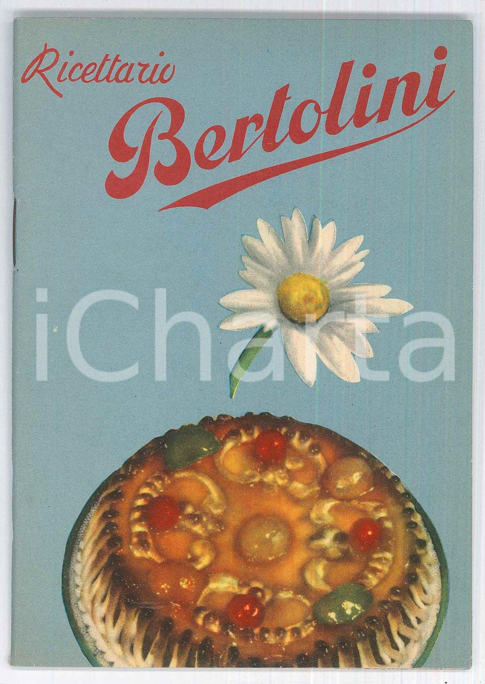 Libro, pubblicazione d epoca 1960 ca LIEVITO BERTOLINI Ricettario per dolci Pubblicazione ILLUSTRATA 3 1