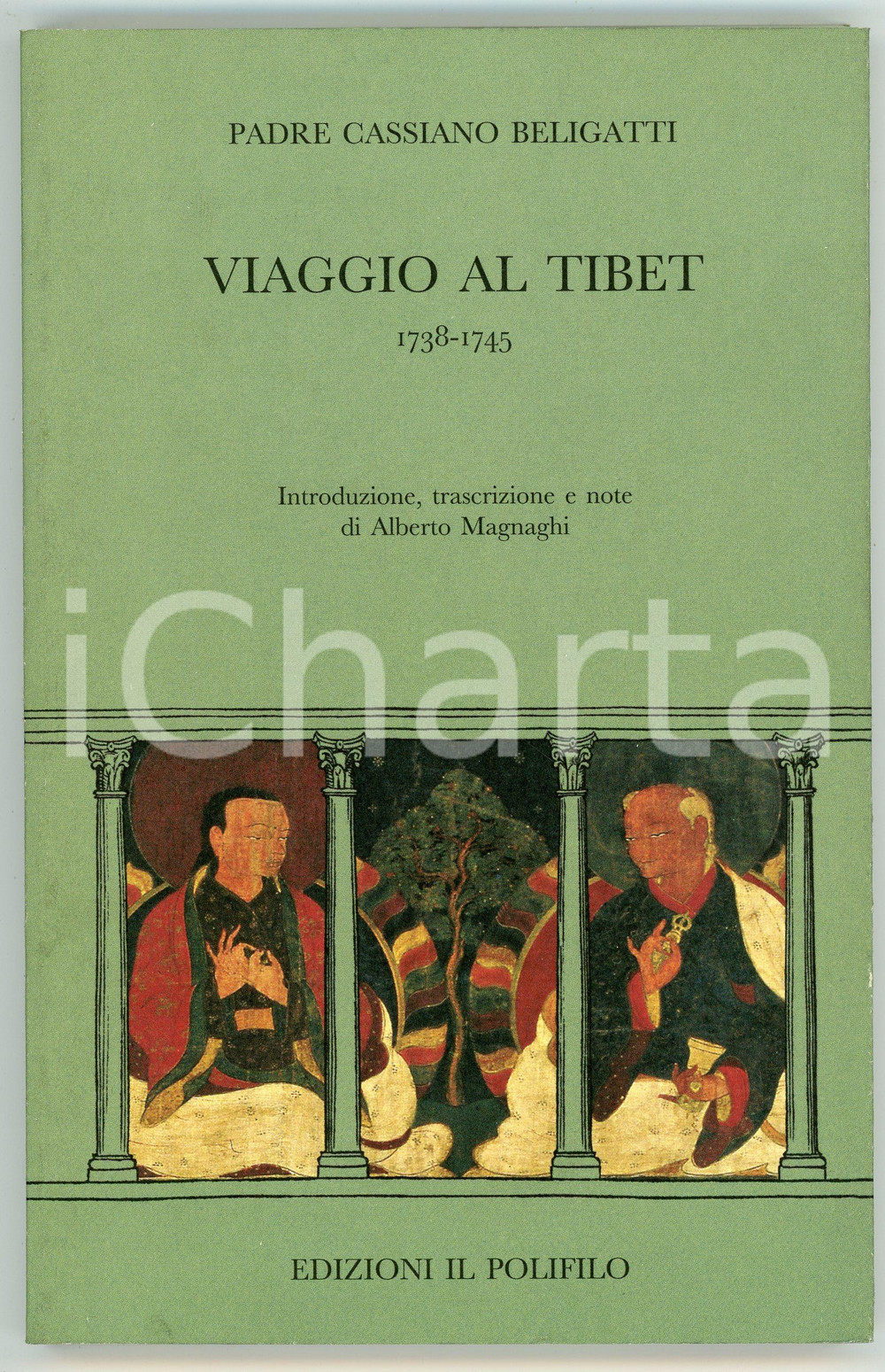 2008 Padre Cassiano BELIGATTI Viaggio al Tibet 1738 - 1745 - Ed. IL POLIFILO (1) Pubblicazione con copertina morbida.EDITORE: Edizioni Il PolifiloCOLLANA: La Biblioteca Perduta XIX PAGINE: 102CONDIZIONI:FAIR/discreto Lievi segni di usura, abrasione in quarta di copertinaFORMATO: 13x21 cm originale e autentica 1