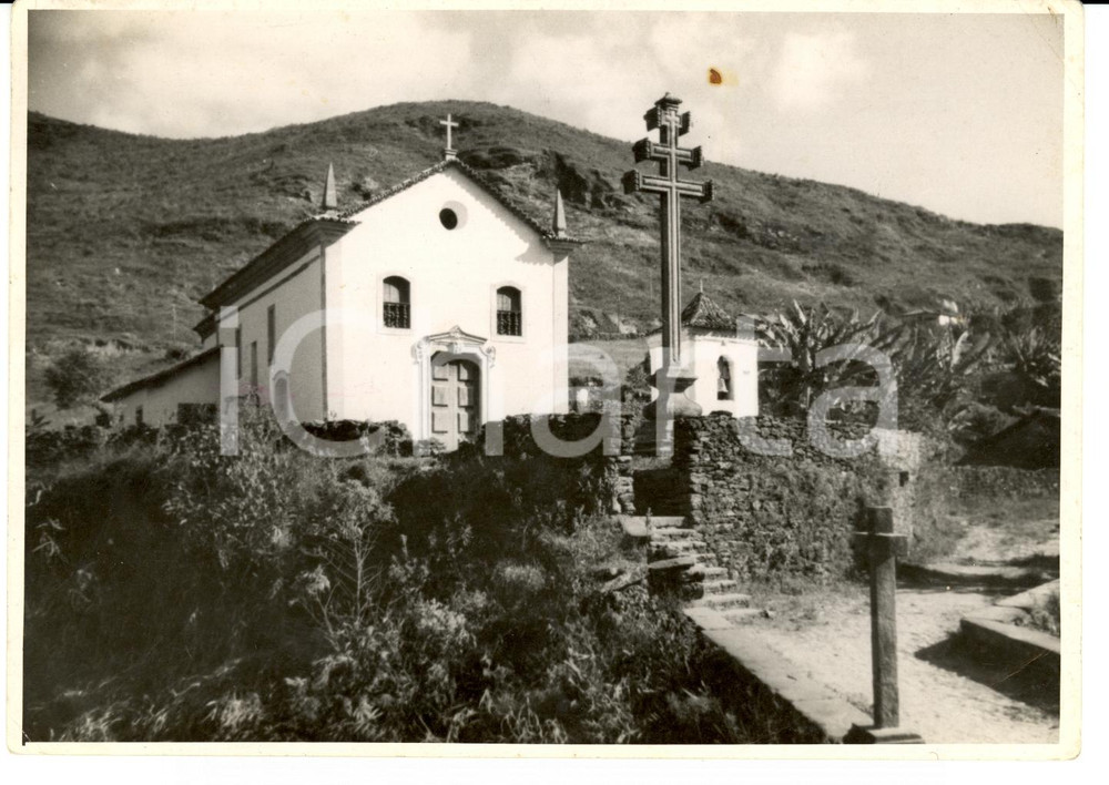 Fotografia d epoca originale 1950 OURO PRETO Brazil Capela do Padre FARIA  Photo 1