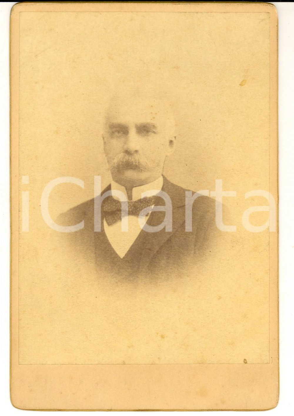 Fotografia d epoca originale 1900 ca MILANO Uomo con cravattino a pois Circolo Fotografico Lombardo 4 1